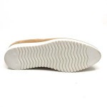 Clair de Lune Mocassin beige suède ME707